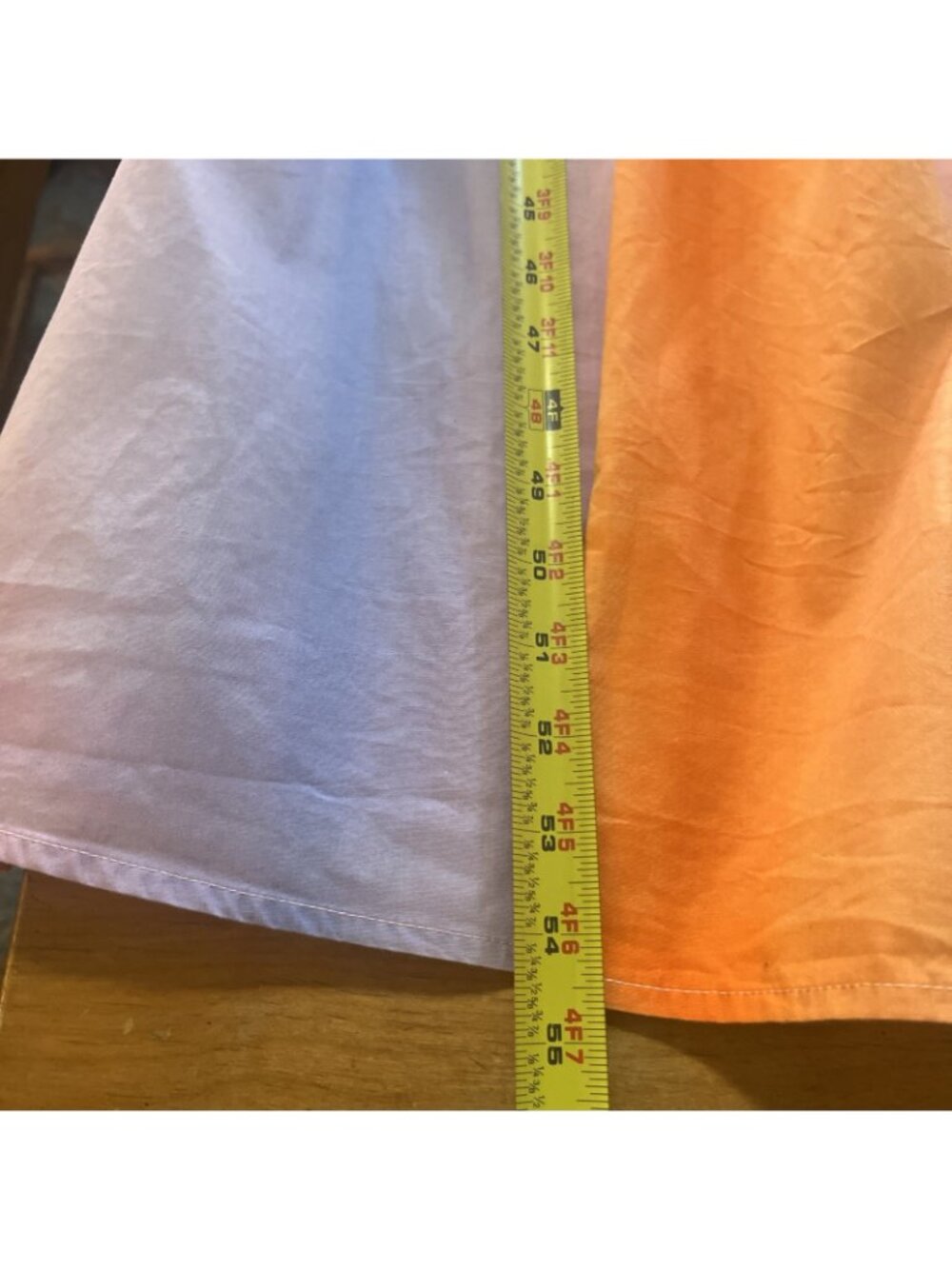 FRNCH Elegant Orange Maxi Dress Alyssa Sunset Women’s XS Orange Purple Umpire - Picture 7 of 12